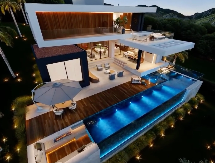 Casa exclusiva no topo da montanha