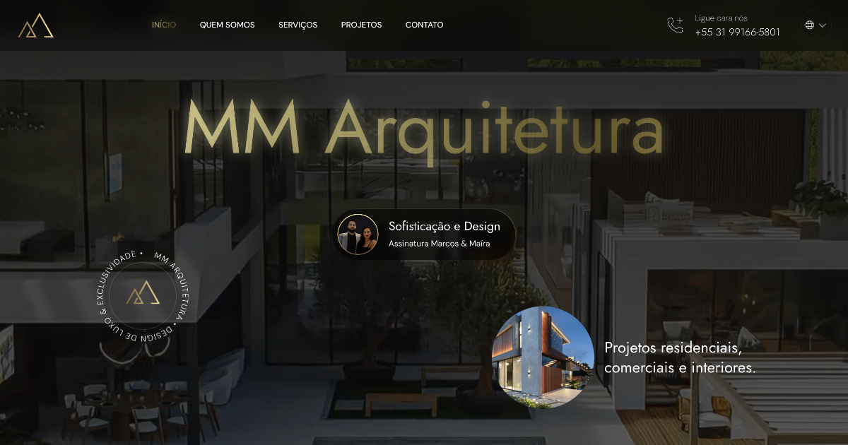 MM Arquitetura - Projetos